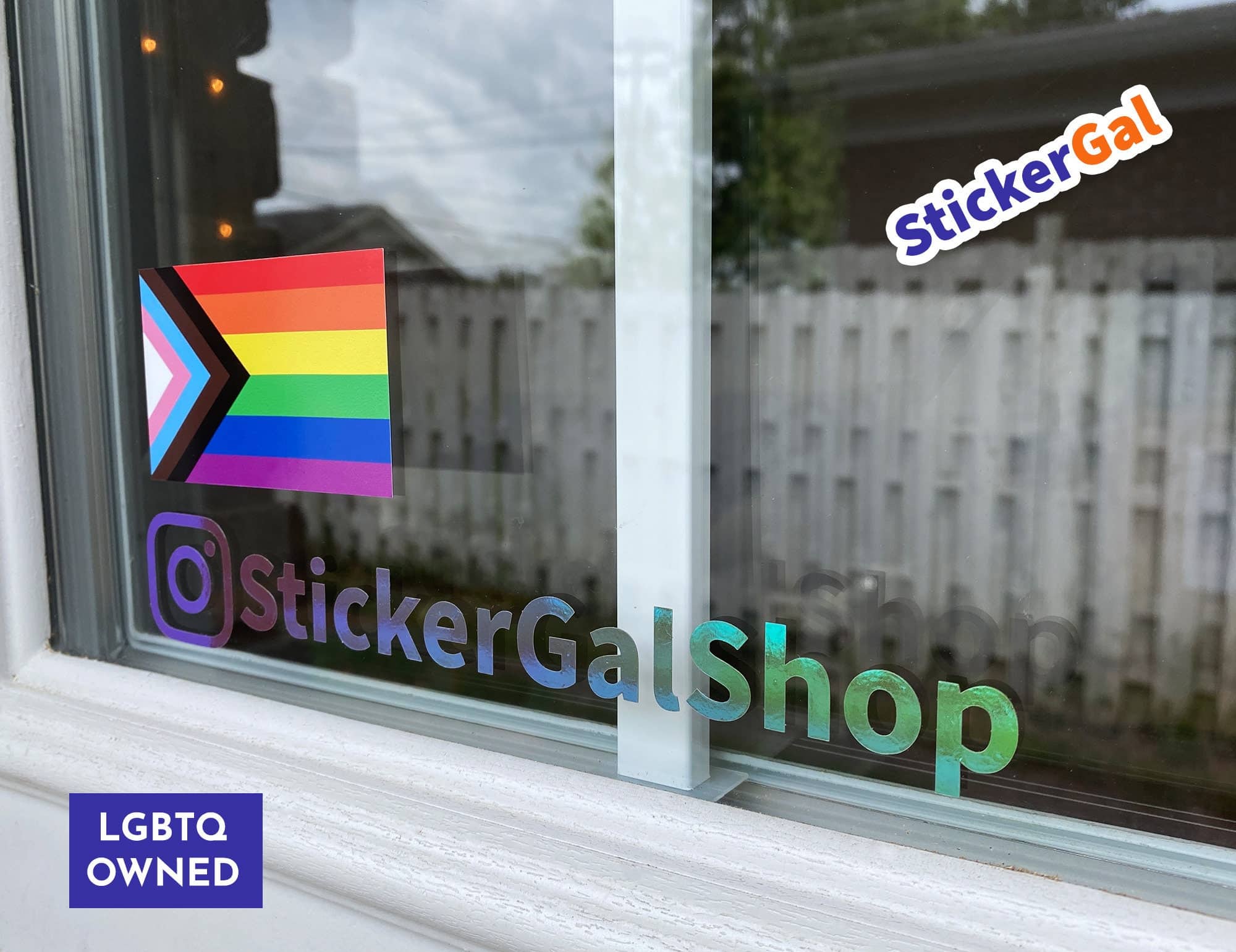 Pride Window Stickers